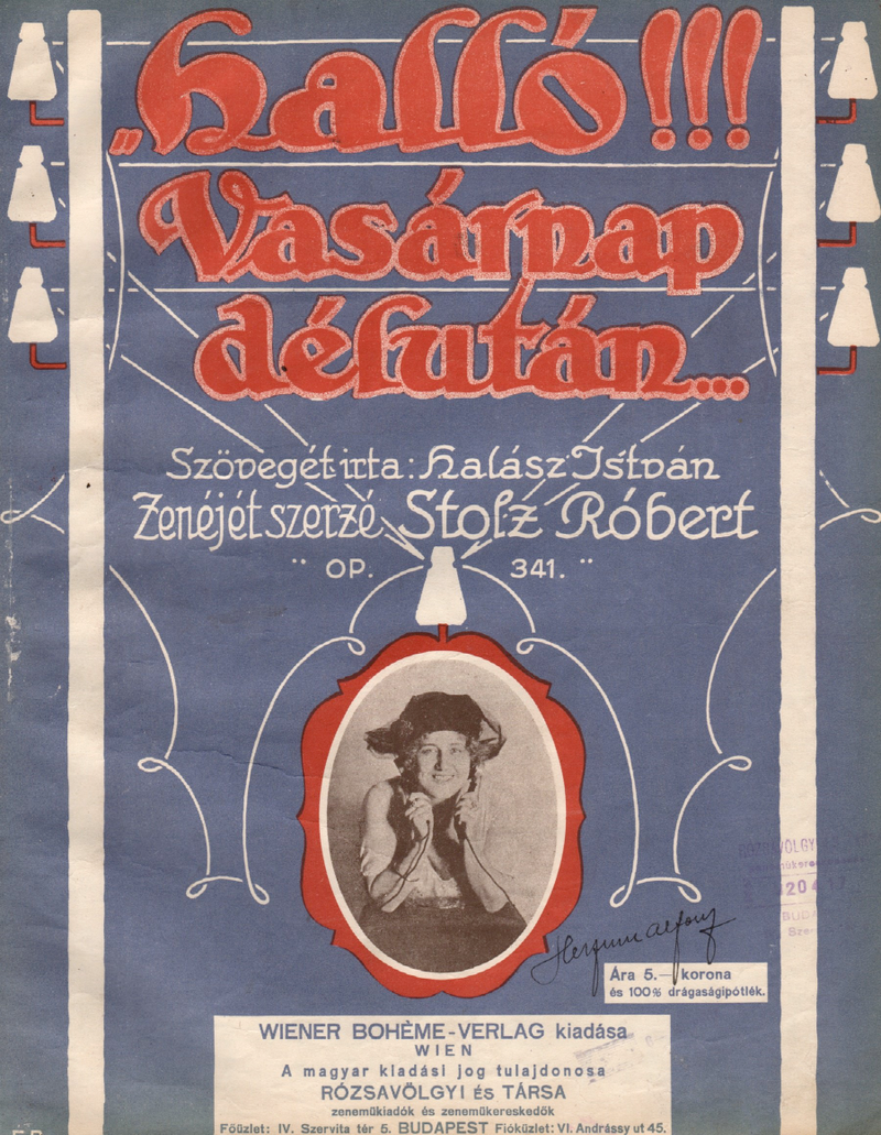 Illustration for article titled Miért szomorú, kisasszony? – csodás kottacímlapok a XX. század elejéről